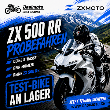 ZX 500 RR jetzt Testen